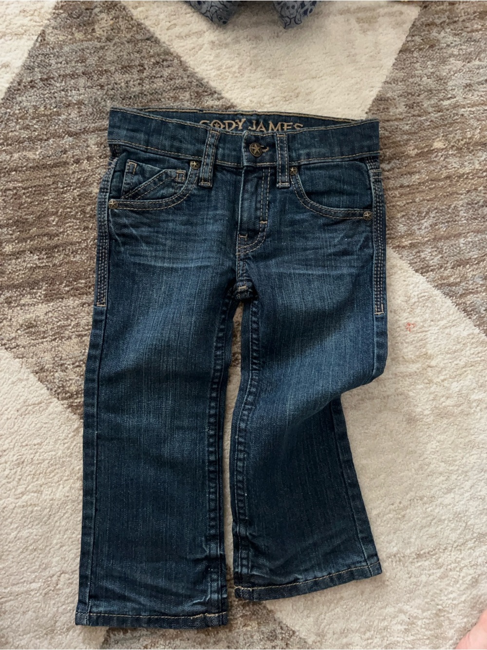 Cody James Girls' Dark Blue Boot Cut Jeans